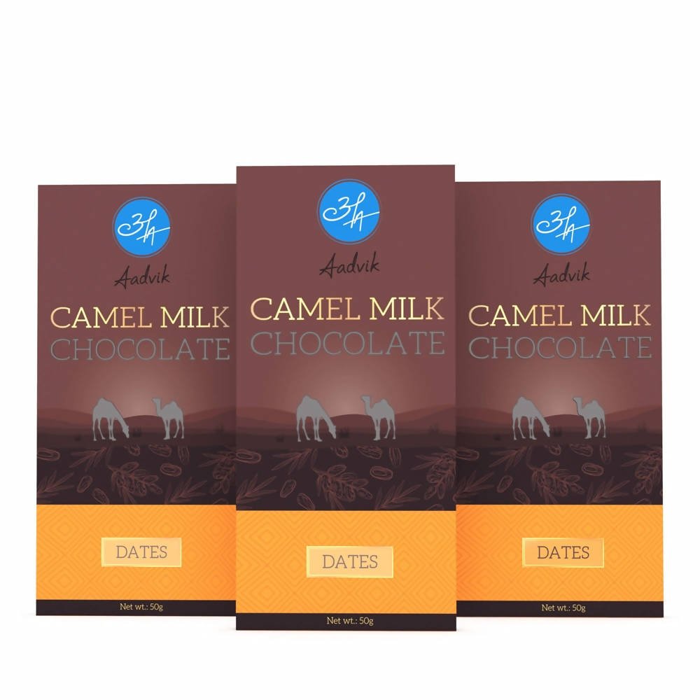 Aadvik Camel Milk Chocolate With Dates - Distacart