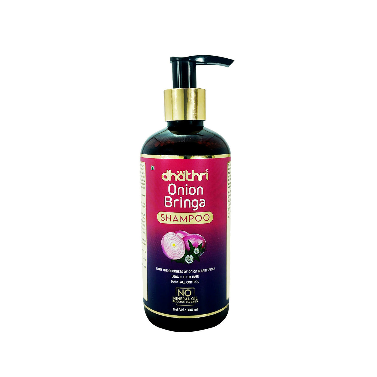 Dhathri Onion Shampoo To Promote Hair Growth & Control Hair Fall - Distacart