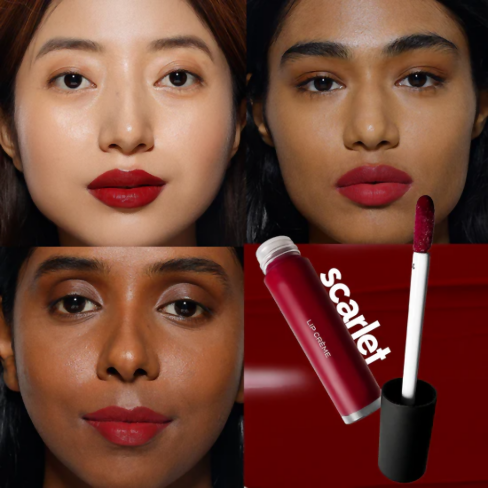 Ruby's Organics Lip Crème - Scarlet - Distacart