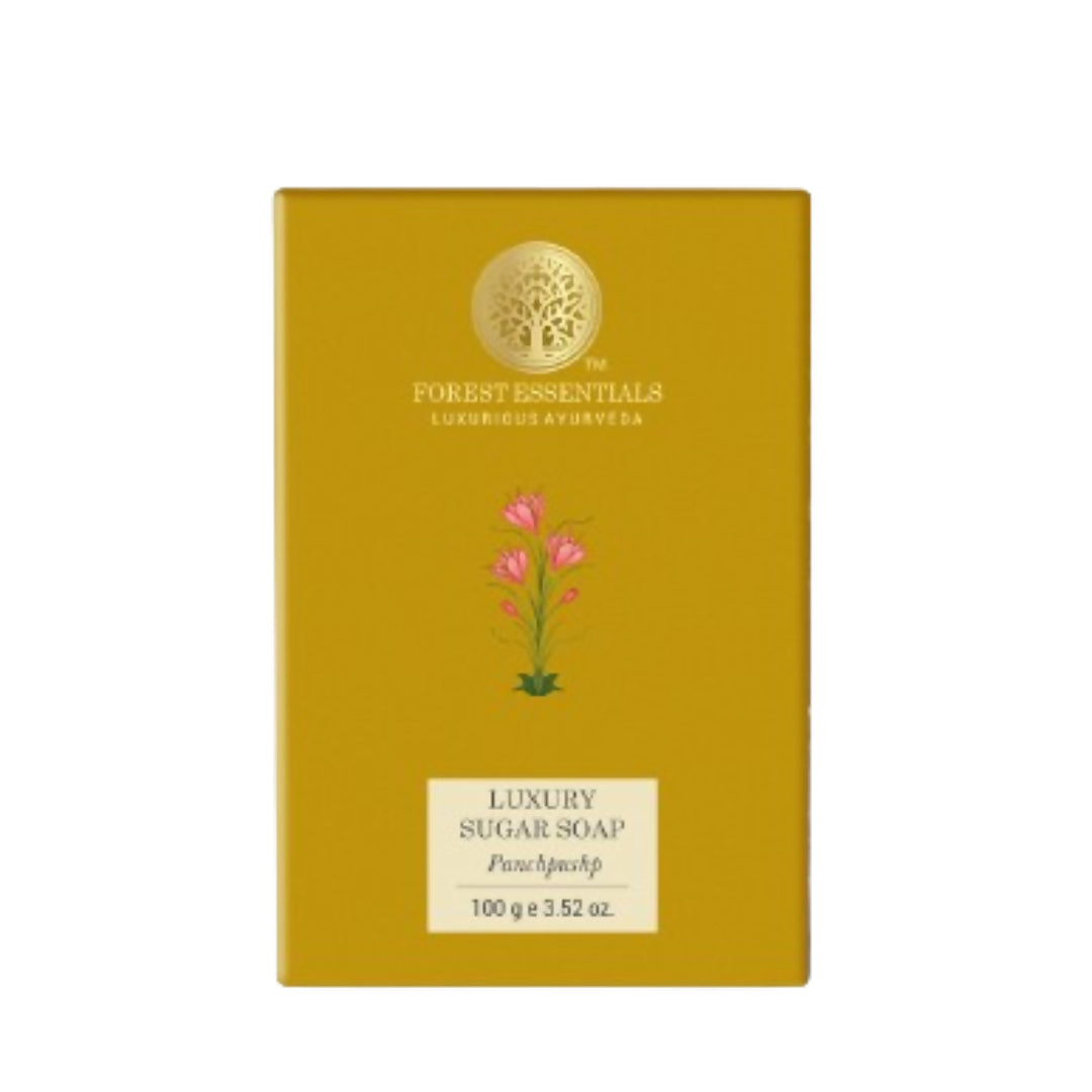 Forest Essentials Luxury Sugar Soap Panchpushp - Distacart