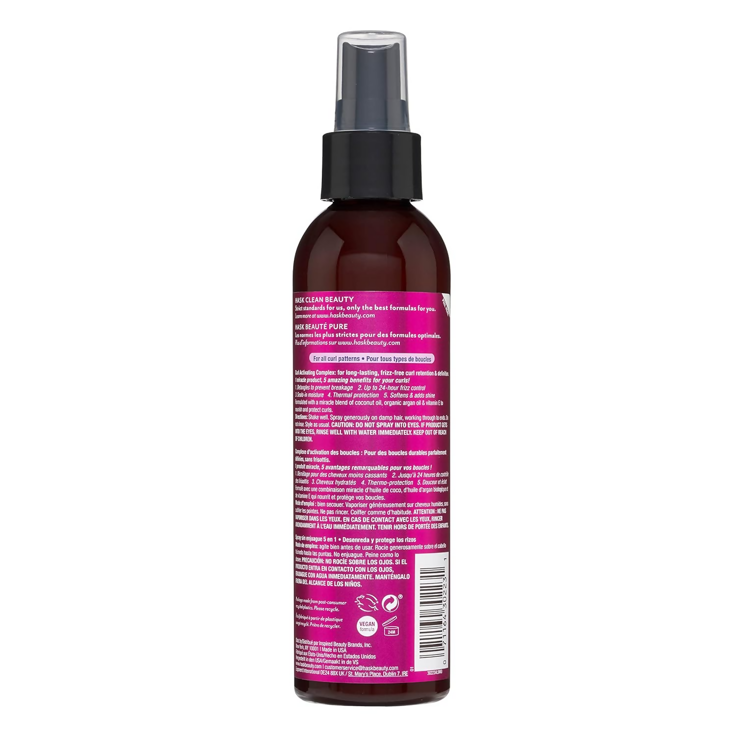 HASK Curl Care 5-In-1 Leave In Spray - Distacart