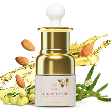 Milky Moon Ghanere Hair Oil for Hair Growth & Anti Hair Fall - Dista