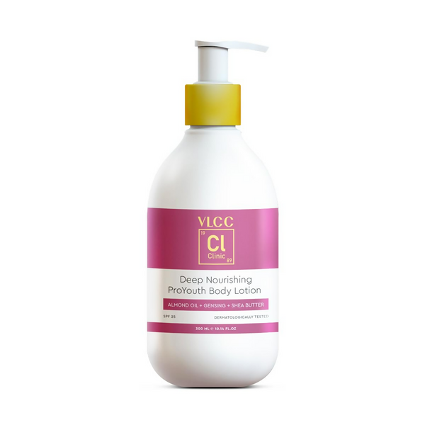 VLCC Clinic Deep Nourishing ProYouth Body Lotion SPF 25 - Distacart