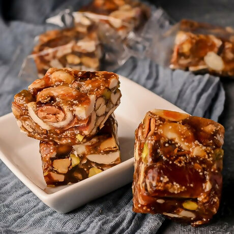 Vellanki Foods khajura Dates Burfi - Distacart