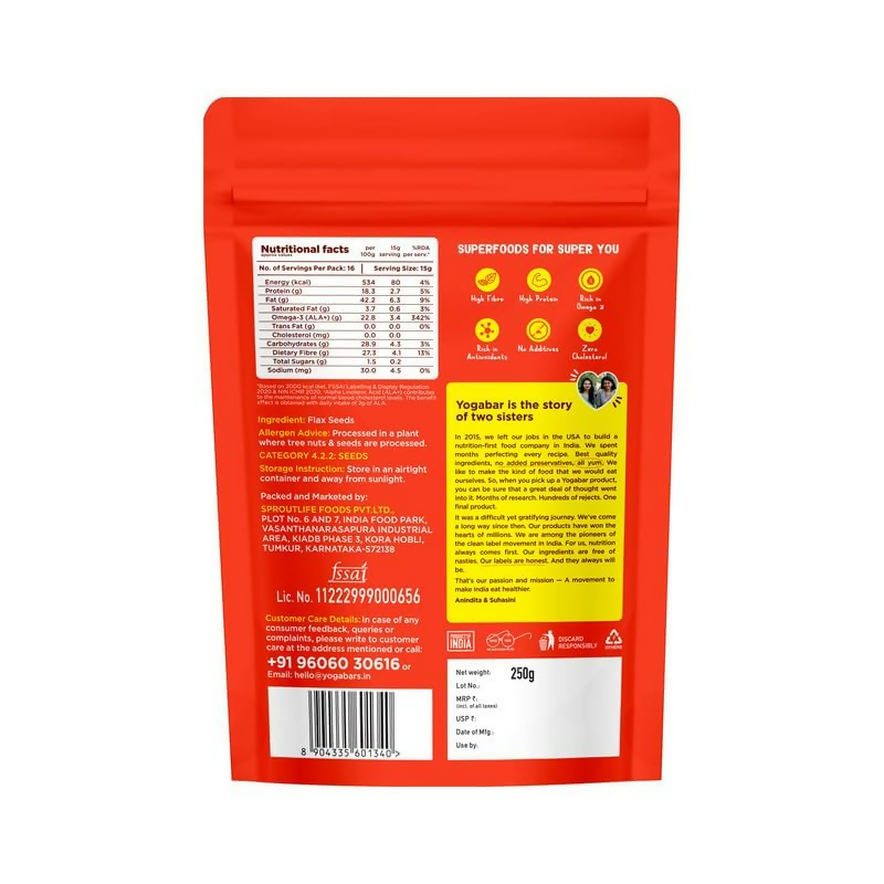 Yoga Bar Seeds Combo – Chia, Flax, Sunflower & Pumpkin Seeds