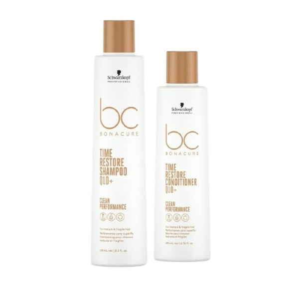 Schwarzkopf Professional Bonacure Q10 Time Restore Combo - Distacart