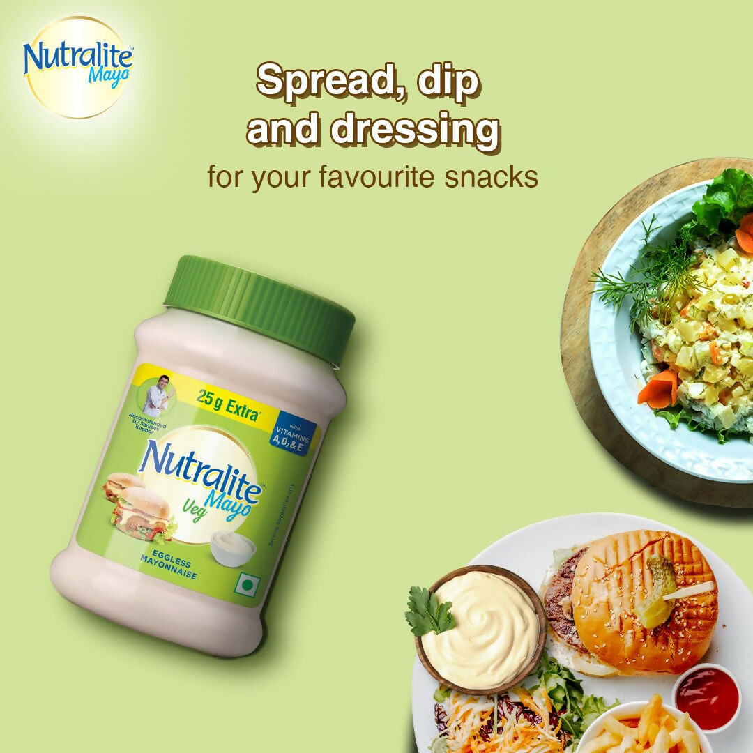 Nutralite Veg Mayo|Eggless Mayonnaise - Distacart