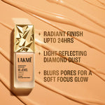 Thumbnail for Lakme Absolute Luminous Skin Tint Foundation - Warm Creme