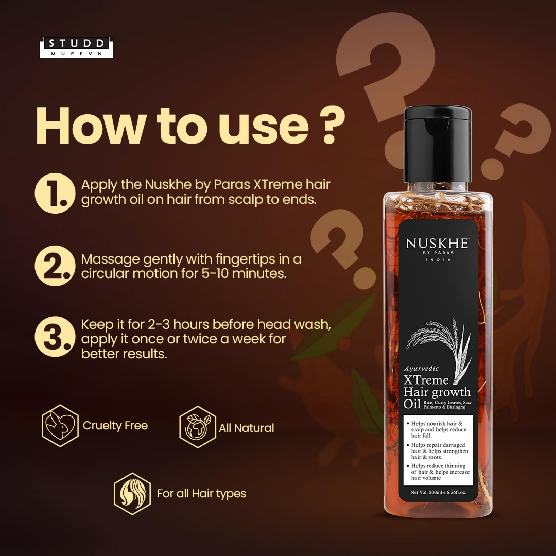 Nuskhe By Paras Xtreme Hair Growth Oil - Distacart