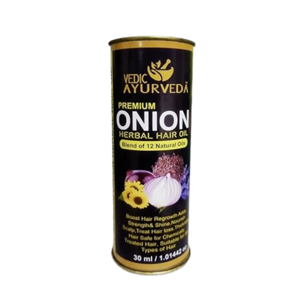 VedicAyurveda Onion Hair Oil for hair - Dista