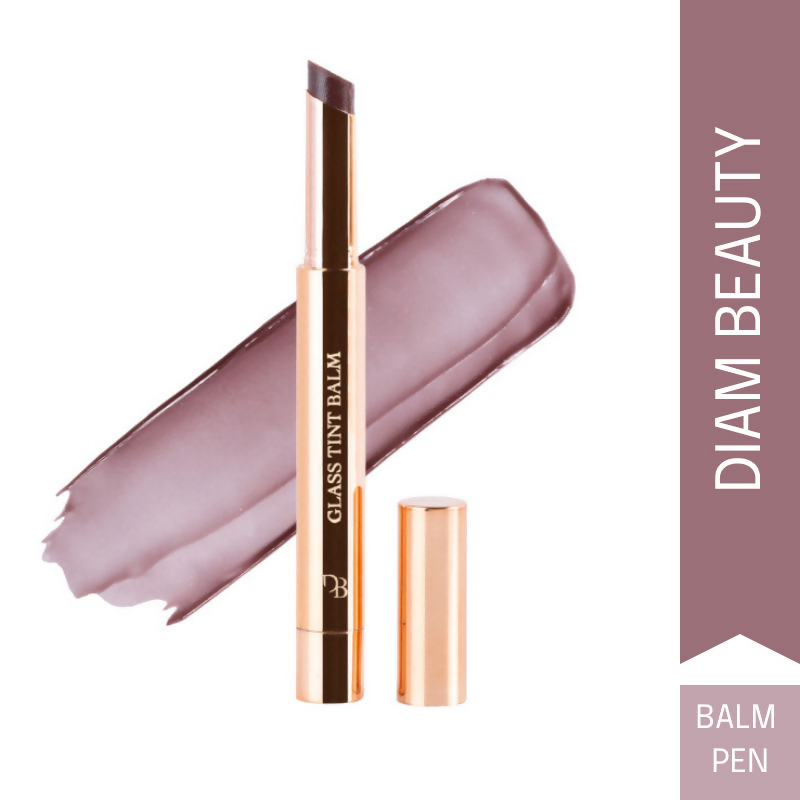 Diam Beauty Glass Tint Lip Balm - Black Onyx - Distacart