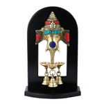 Thumbnail for CraftVatika Handwork Ganesha Wall Hanging With Oil Lamp