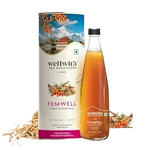 Thumbnail for Wellwith Sea Buckthorn Femwin (Femwell) Ayurvedic Juice - Distacart
