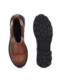Thumbnail for Delize Women Block-heeled Chelsea Boots