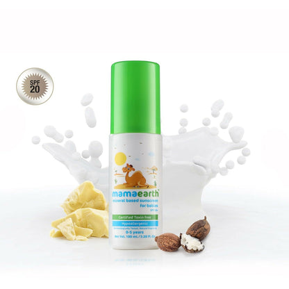 Mamaearth Nourishing Hair Oil & Mineral Based Sunscreen - Distacart