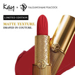 Thumbnail for Kay Beauty x Falguni Shane Peacock Luxe Matte Lipstick - Crimson Silk - Distacart