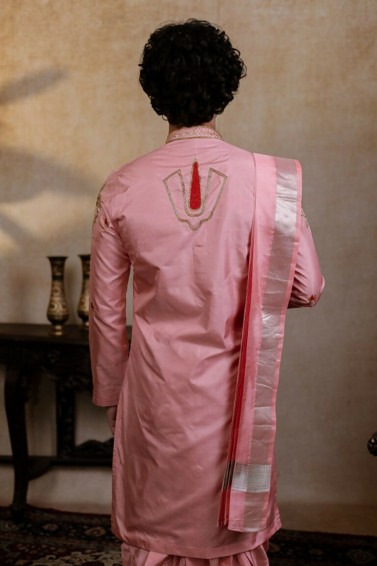 Kanjivaram Pattu Pink Srinivasa Kanjivaram By Hilo Design