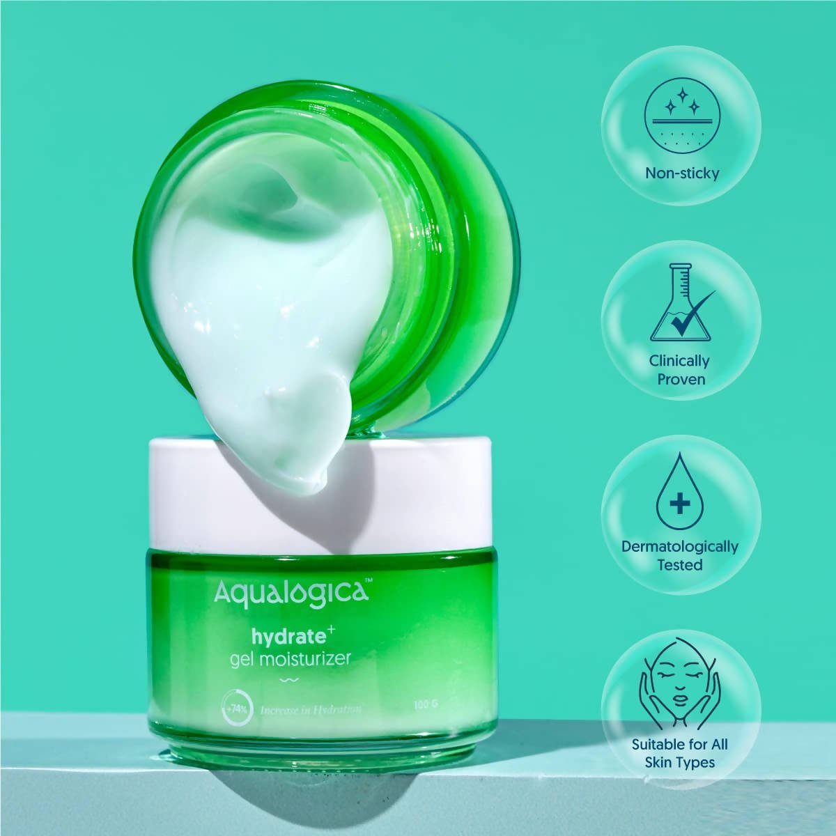 Aqualogica Hydrate+ Gel Moisturizer - Distacart