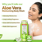 Thumbnail for Mamaearth Aloe Vera Moisturizing Body Wash with Aloe Vera & Calming Jasmine - Distacart