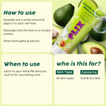 Thumbnail for PLIX The Plant Fix Avocado Ceramide Moisture Rush Juicy Cleanser - Distacart
