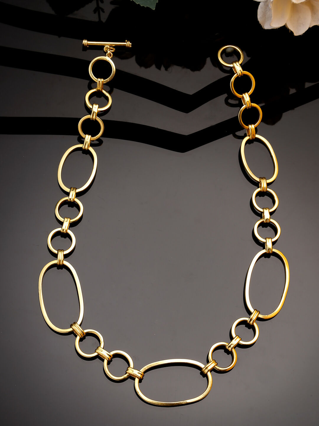NVR Women Gold Plated Adjustable Kada Bracelet - Distacart