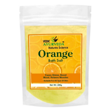 VedicAyurveda Orange Bath Salt - Dista
