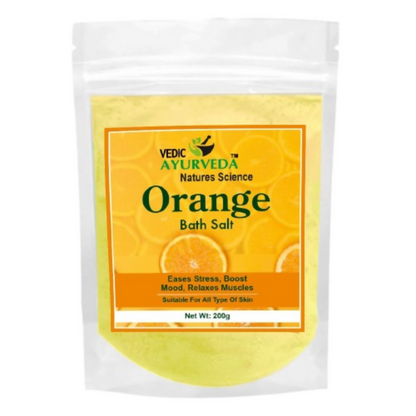 VedicAyurveda Orange Bath Salt - Dista