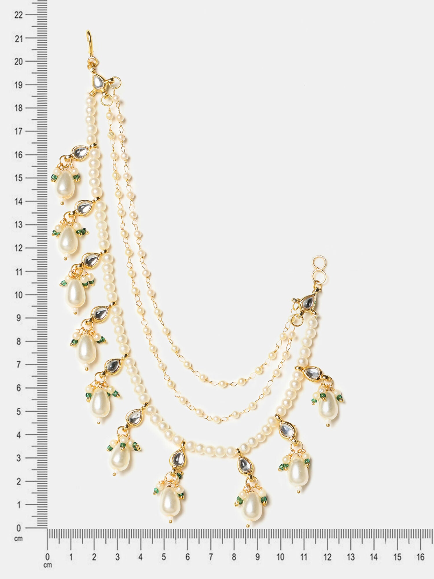 Ruby Raang Rajkumari Kaan Chain - Distacart