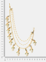 Thumbnail for Ruby Raang Rajkumari Kaan Chain - Distacart