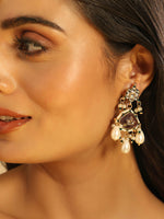 Thumbnail for Nuyug 22K Gold Plated Ruby Grace Earrings