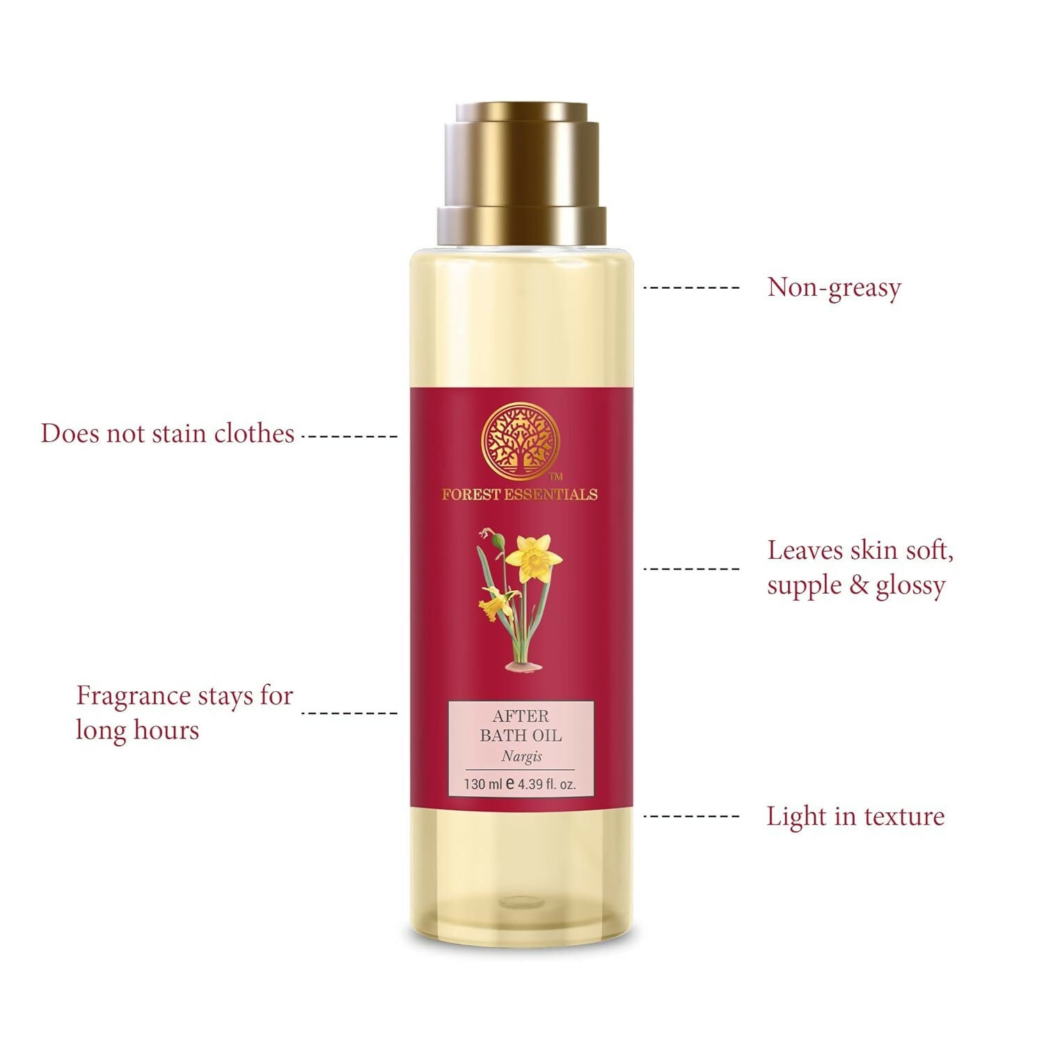Forest Essentials After Bath Oil Nargis - Distacart