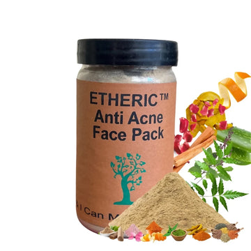 Etheric Anti Acne Face Pack – Natural Herbal Skin Clarifying Treatment - Dista