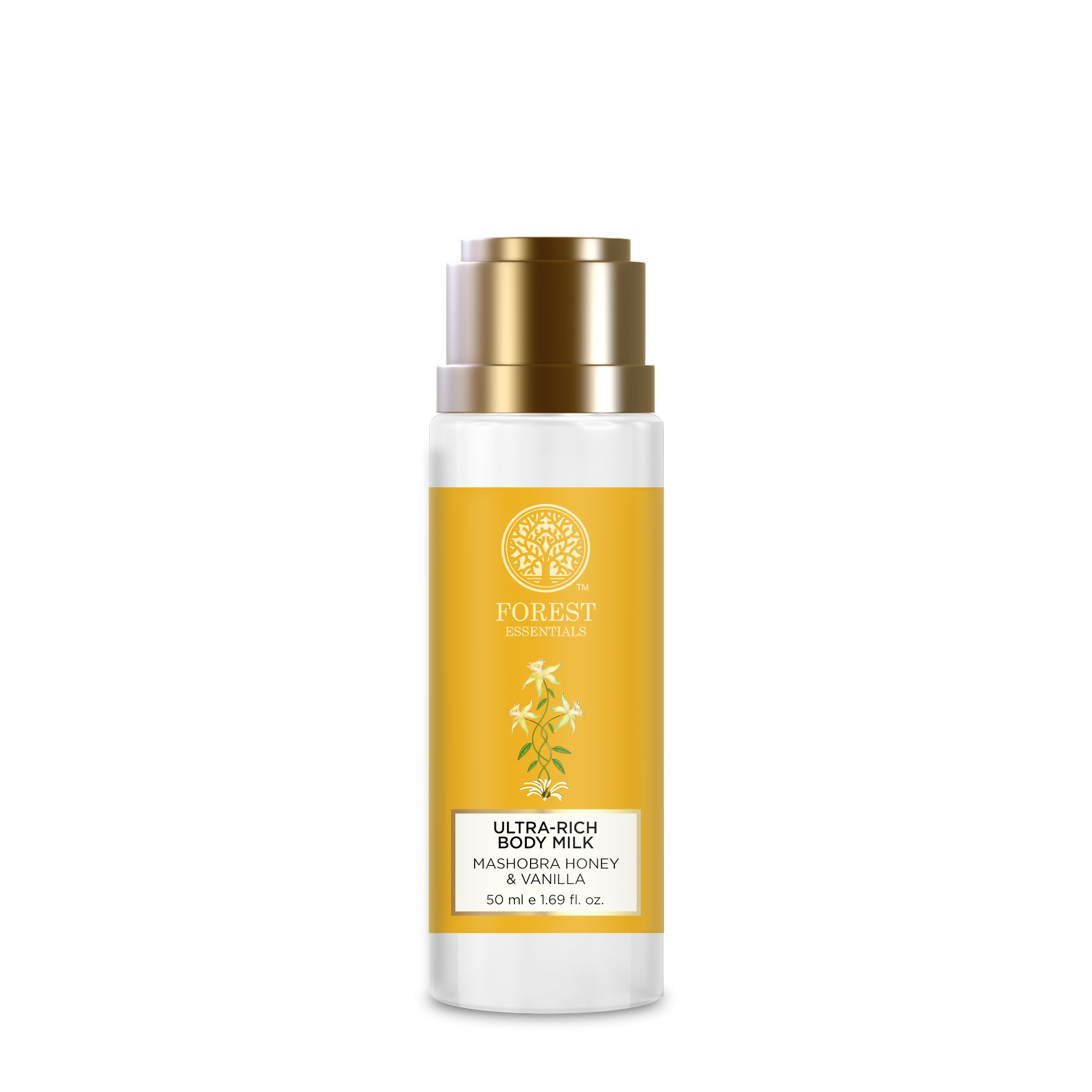 Forest Essentials Ultra Rich Body Milk Mashobra Honey & Vanilla Body Lotion - Distacart