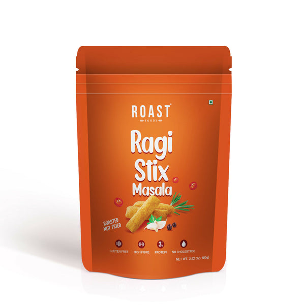 Roast Makhana Ragi Stix Masala
