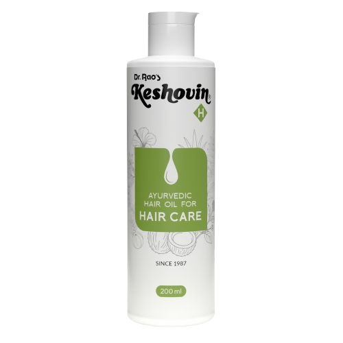 Dr. Rao's Keshovin -H Ayurvedic Hair Growth Oil - Distacart