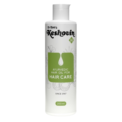 Dr. Rao's Keshovin -H Ayurvedic Hair Growth Oil - Distacart