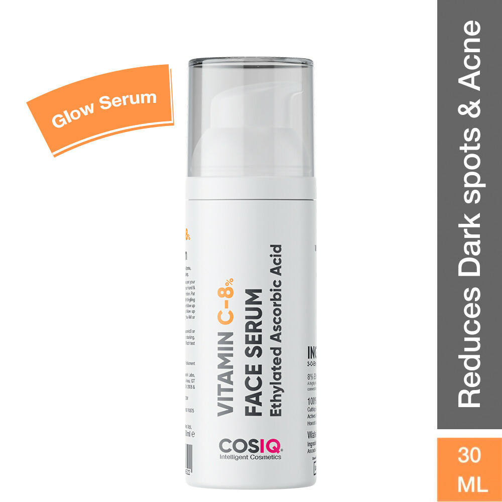 Cos-IQ Vitamin C-8% Face Serum - Distacart