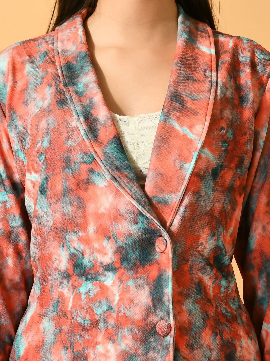 Myshka Women's Multi Printed Ombre Jacket - Distacart