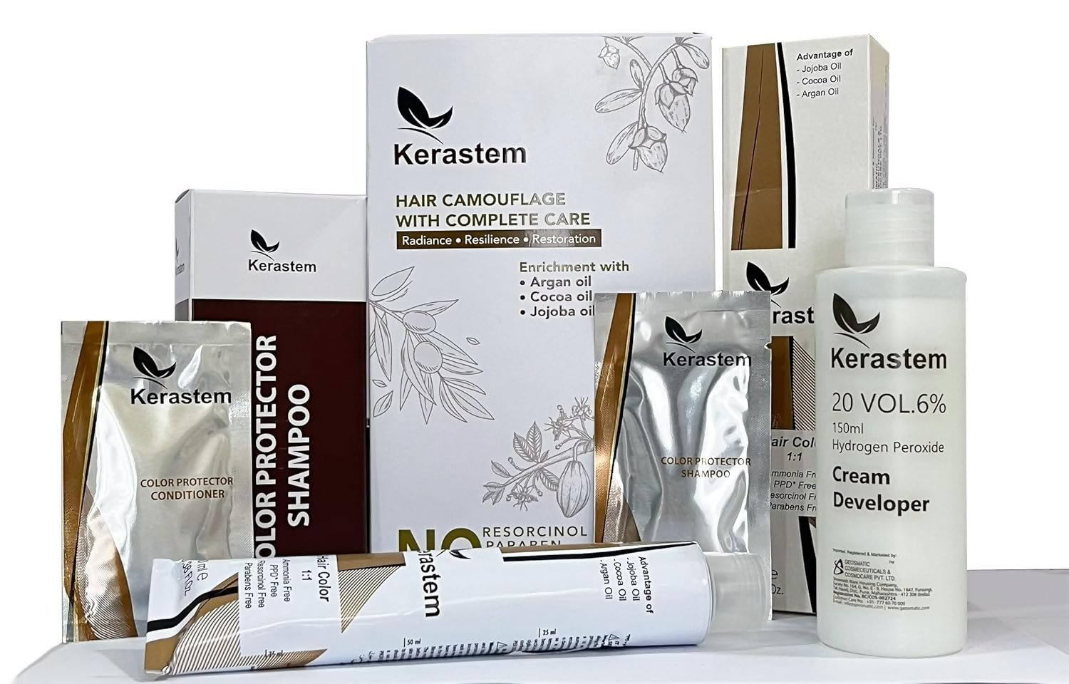 Kerastem Hair Color Dark Brown No 3 - Distacart