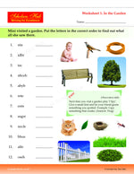 Thumbnail for Step By Step Skills Scrambled Words-1(Tearble Colourful Worksheets) - Dista