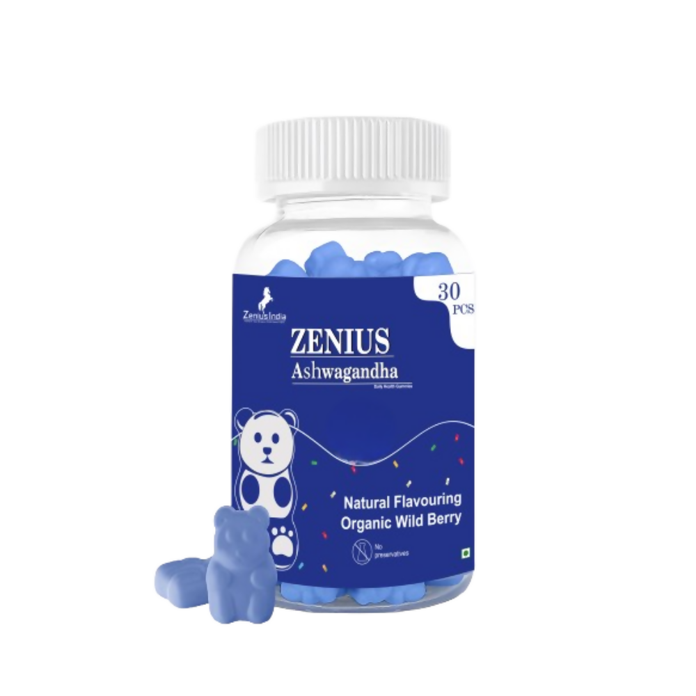 Zenius Ashwagandha Wild Berry Gummies - Dista
