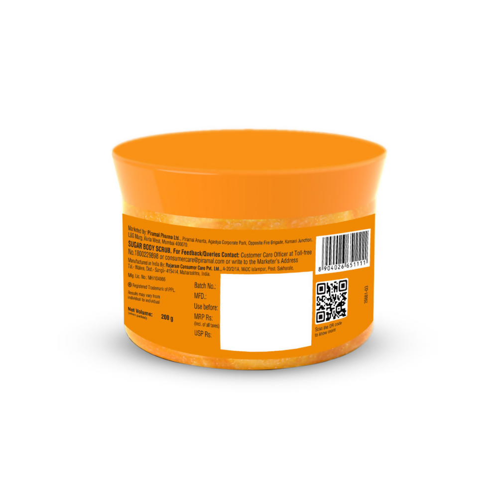 Lacto Calamine Vitamin C Sugar Body Scrub, Mild Exfoliation+Glowing Skin Scrub - Distacart