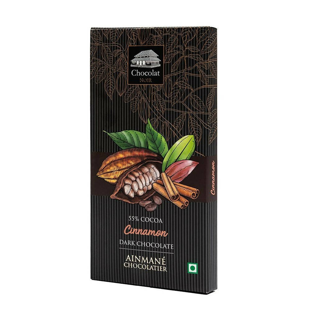 Ainmane Cinnamon Dark Chocolate 55% Cocoa - Distacart
