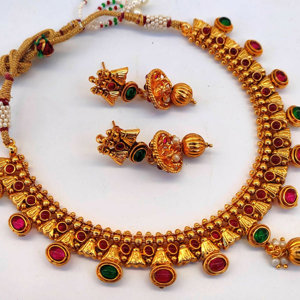 Kemp Antique Multicolor Necklace Set - Distacart