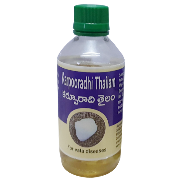Sri Surya Ayurveda Karpooradhi Thailam - Distacart