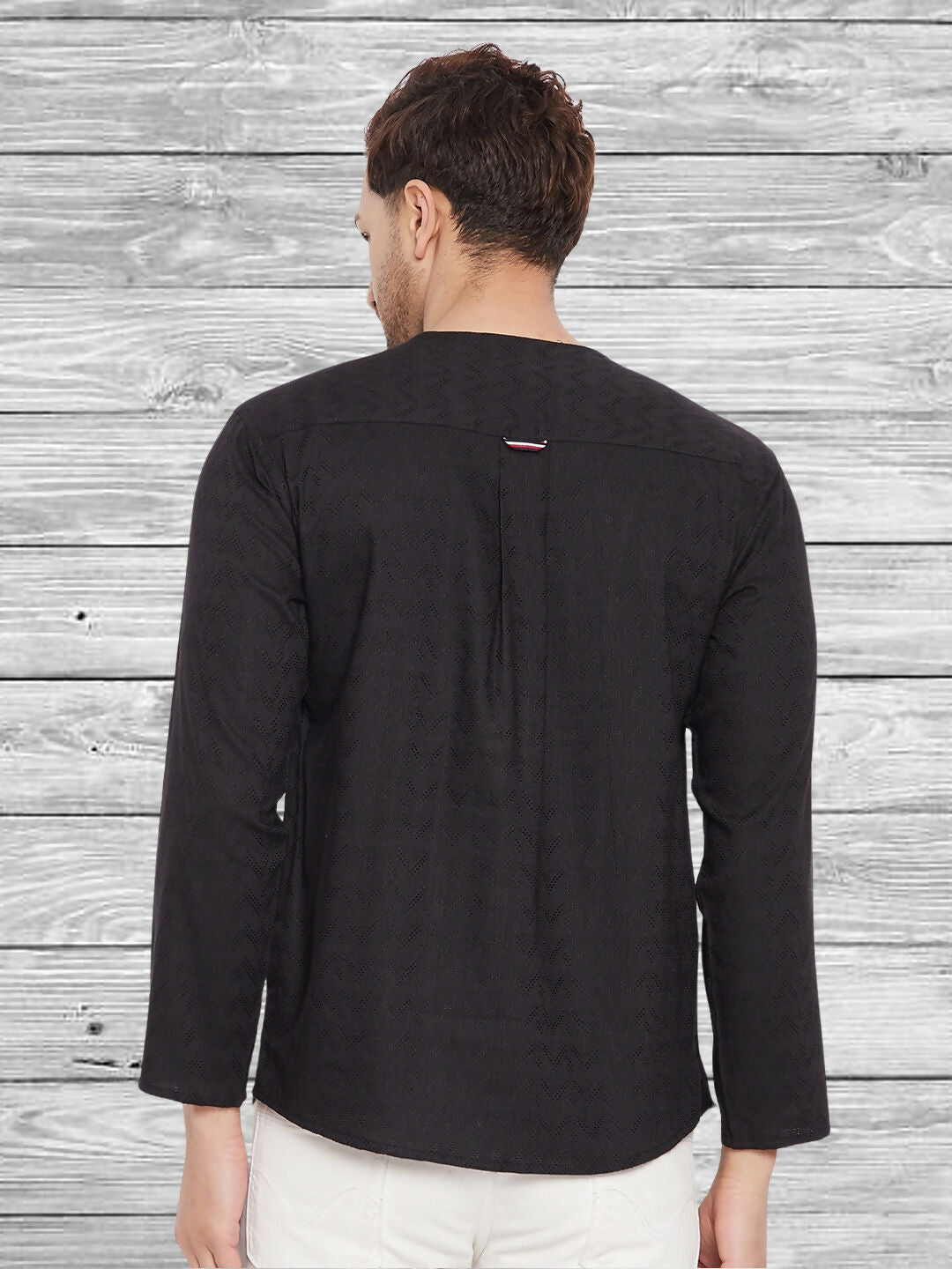 Even Apparels Men's Rayon Black Kurta - Distacart
