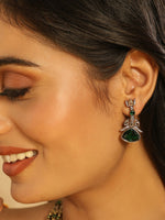 Thumbnail for Nuyug 18K Gold Plated Emerald Elysian Layered Necklace Set