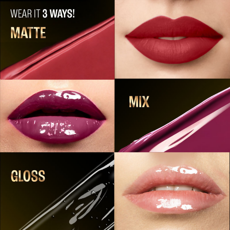 Lakme Ultimate Glam 4 In 1 Lip Stack - Party Chic - Distacart
