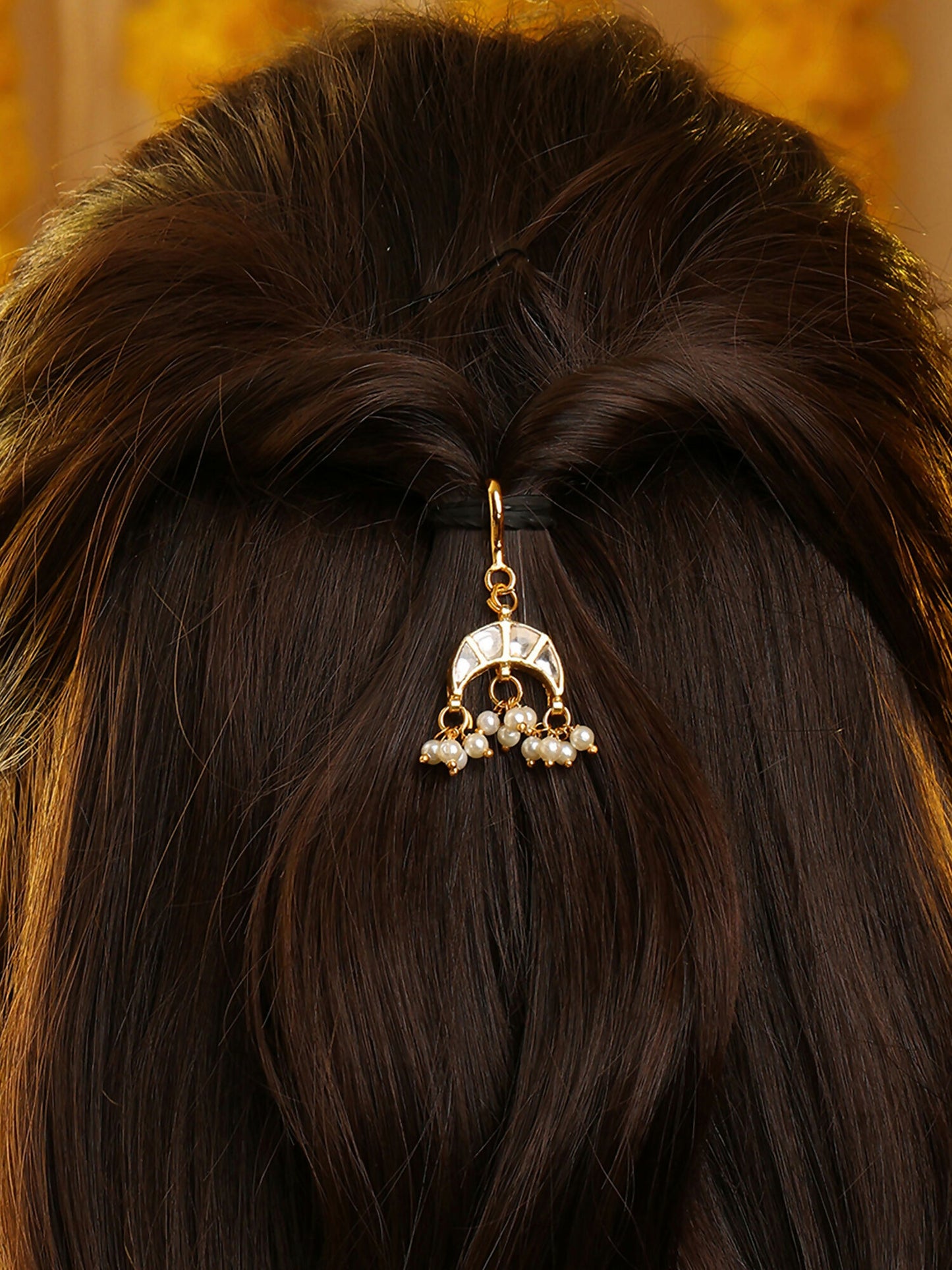 Ruby Raang Dangling Jhumka Hair Pin - Distacart