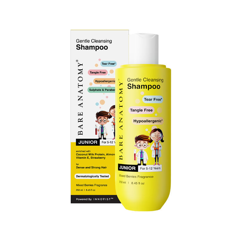 Bare Anatomy Junior Gentle Cleansing Shampoo For Kids - Distacart